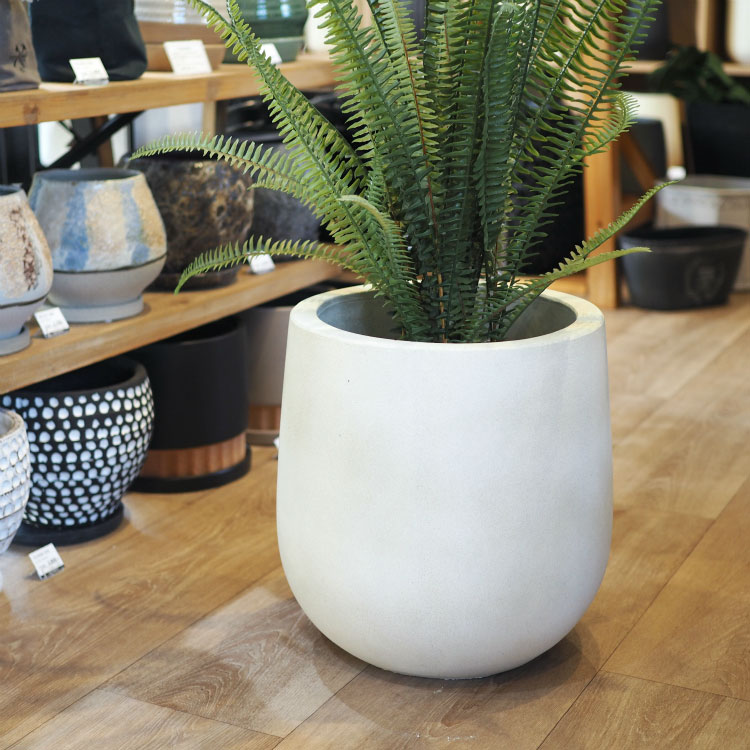 楽天市場】植木鉢 おしゃれ グラスファイバー 10号用鉢カバー YS3350