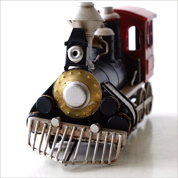 楽天市場】置物 オブジェ SL おもちゃ アンティーク調 おしゃれ レトロ