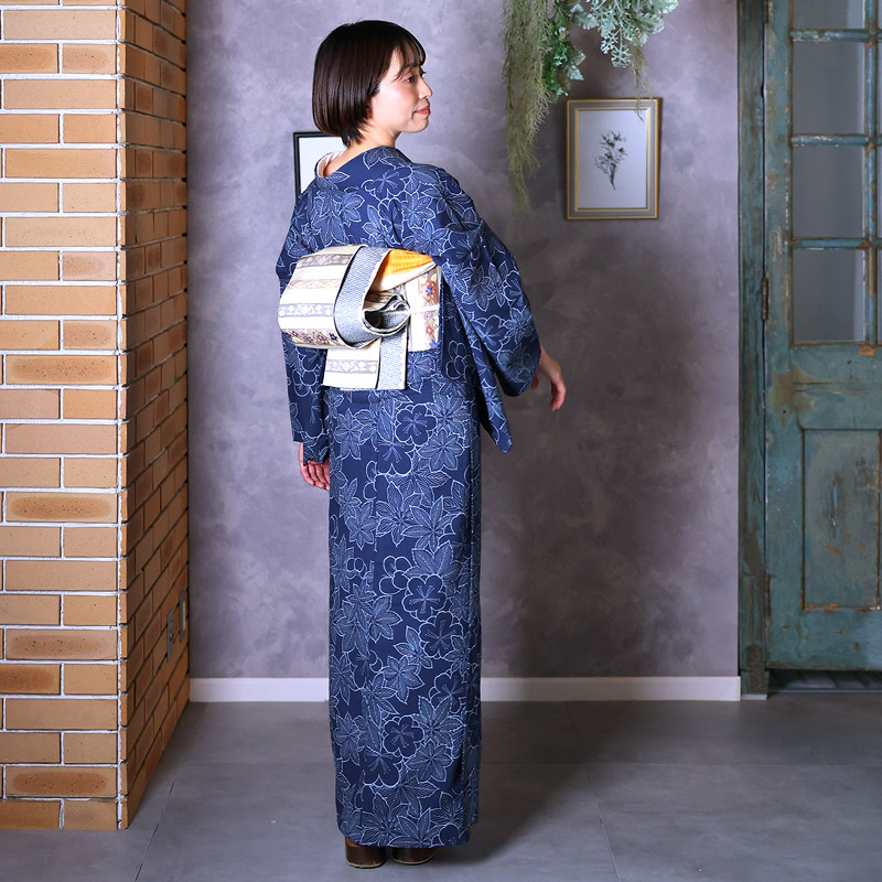 楽天市場】阿波しじら織り 抜染シリーズ 木綿 着物 夏着物 浴衣