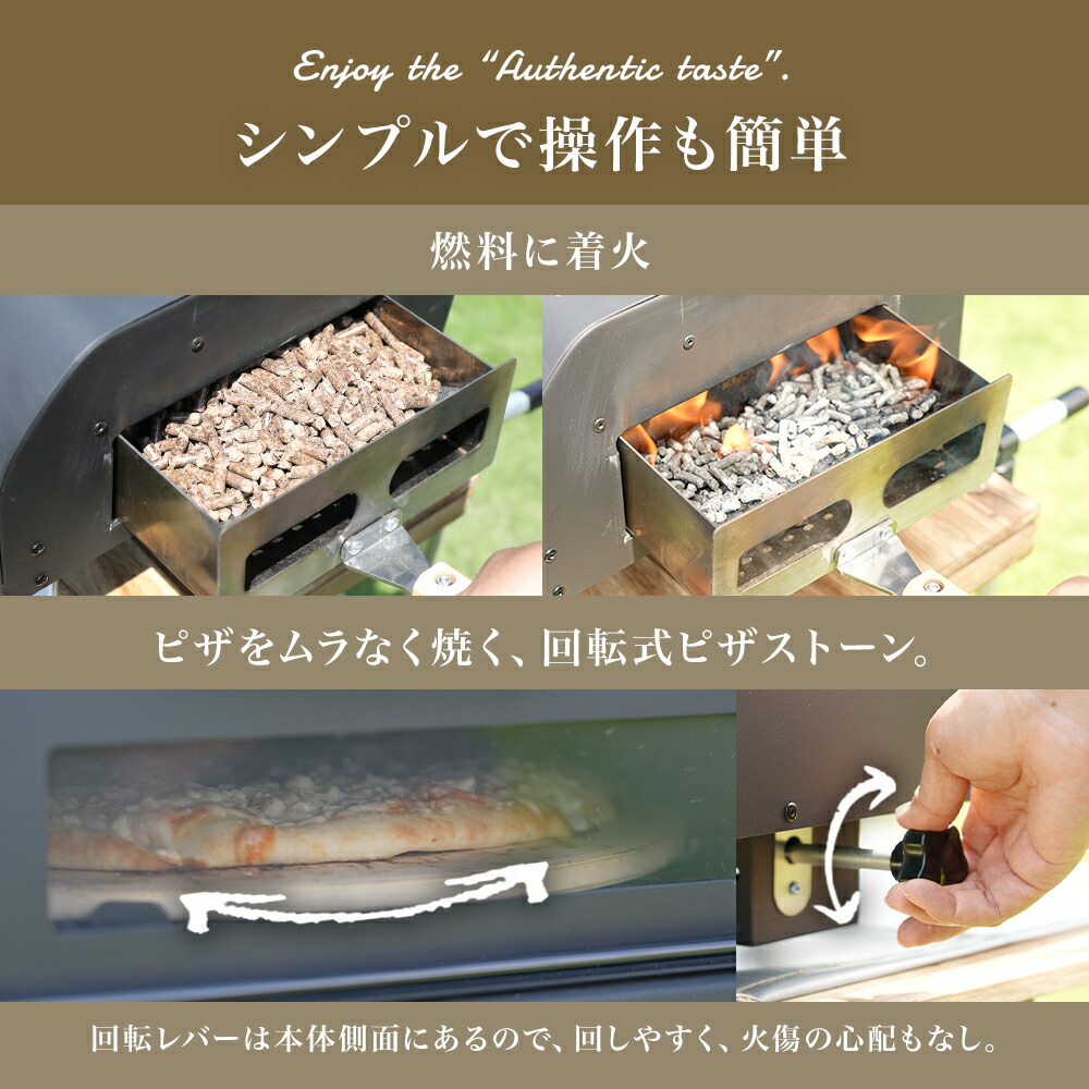 楽天市場】ハイガー ピザオーブン（12インチ）BBQ 家庭用 料理 ピザ