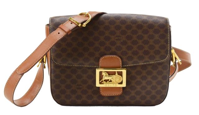 楽天市場】【中古】【美品】CELINE セリーヌ ショルダーバッグ 馬車