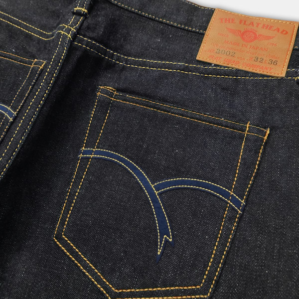 楽天市場】THE FLAT HEAD(フラットヘッド)ジーンズ【3002】スリム