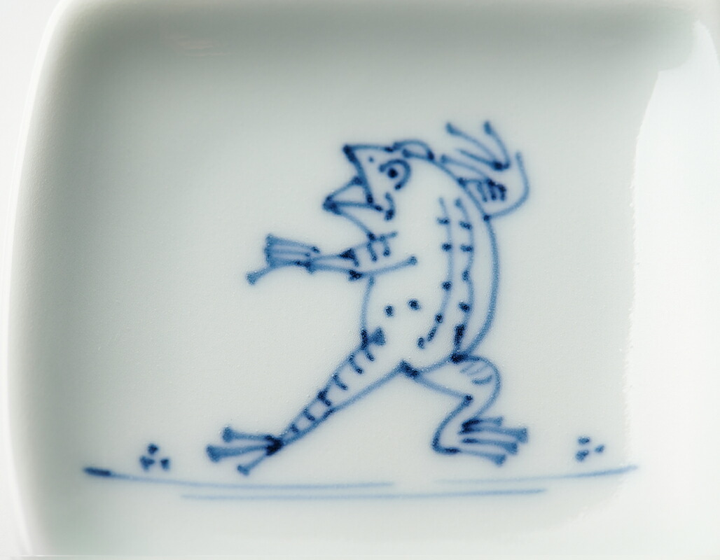 楽天市場】【3/1限定 P5倍】高山寺 角豆皿 6cm 洸淋窯 有田焼//鳥獣