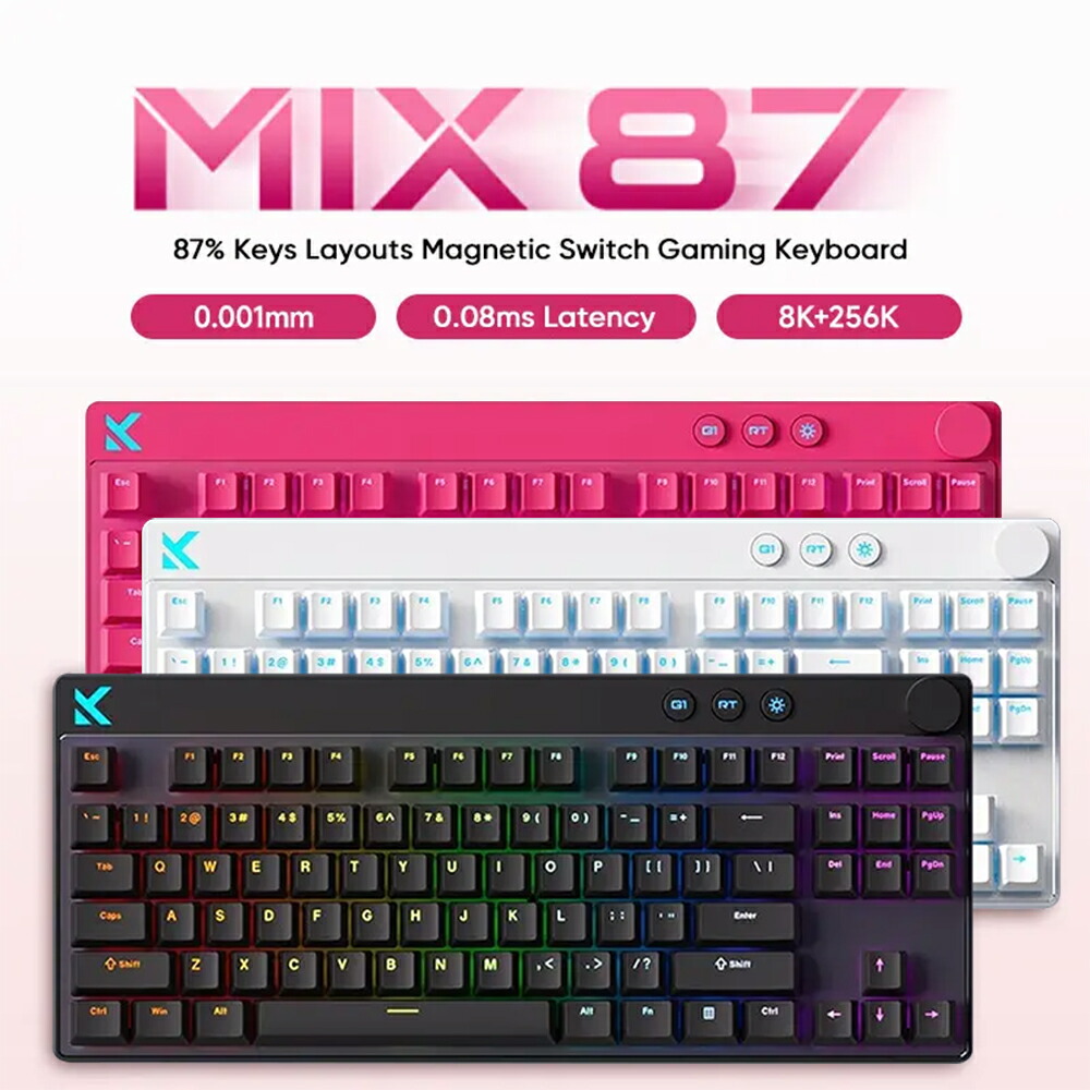 楽天市場】【プロ仕様】 MCHOSE MIX87 ゲーミングキーボード ラピッド