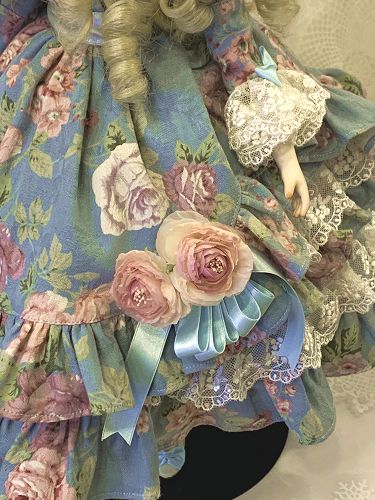 楽天市場】若月まり子 創作ビスクドール「デルフィーヌ」フラワー