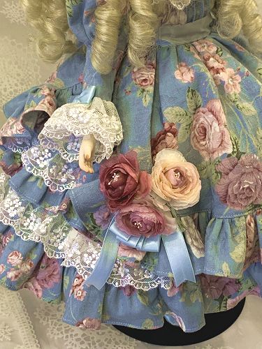 楽天市場】若月まり子 創作ビスクドール「デルフィーヌ」フラワー