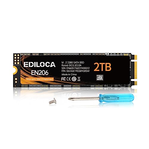 楽天市場】EDILOCA EN206 SSD 2TB M.2 2280 3D TLC NANDフラッシュ搭載