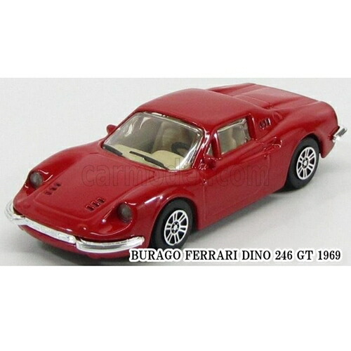 楽天市場】フェラーリ ディーノ Dino 246GT 1/43 Bburago ブラーゴ