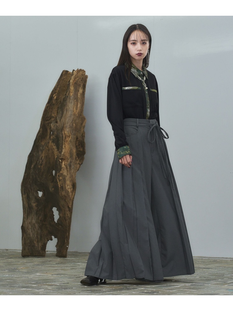 楽天市場】ラメアートジャガードキリカエシャツ HARE ハレ トップス