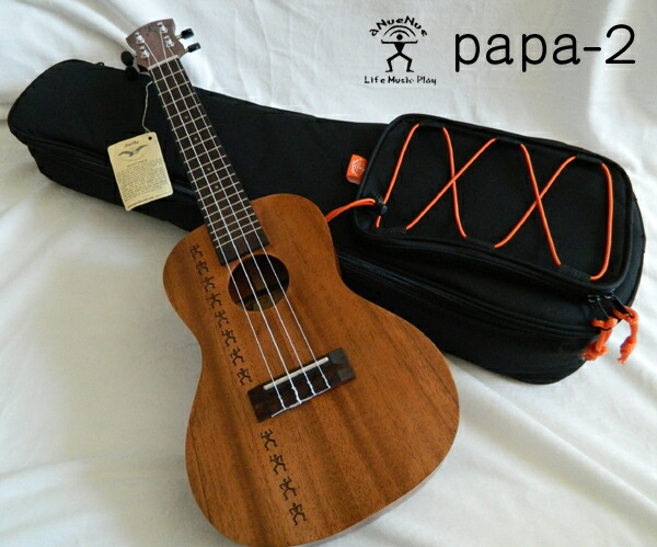 楽天市場】aNueNue アヌエヌエ コンサートウクレレ Papa-2 aNN-P2