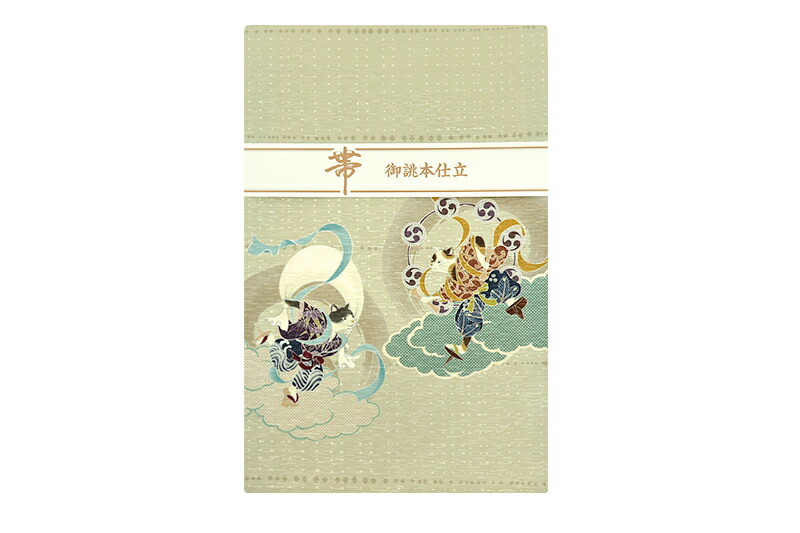 楽天市場】京袋帯 名古屋帯 WA・KKA WAKKA ワッカ 「風にゃん雷にゃん