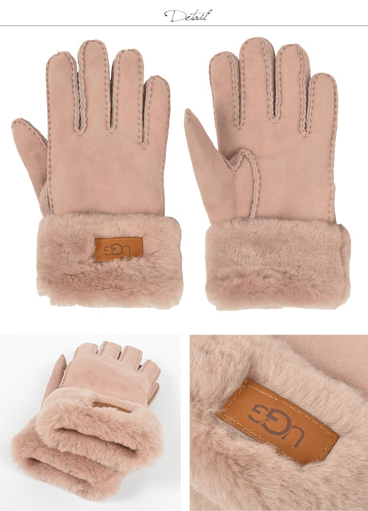 楽天市場】手袋 レディース ugg アグ グローブ 手ぶくろ 本革 羊革