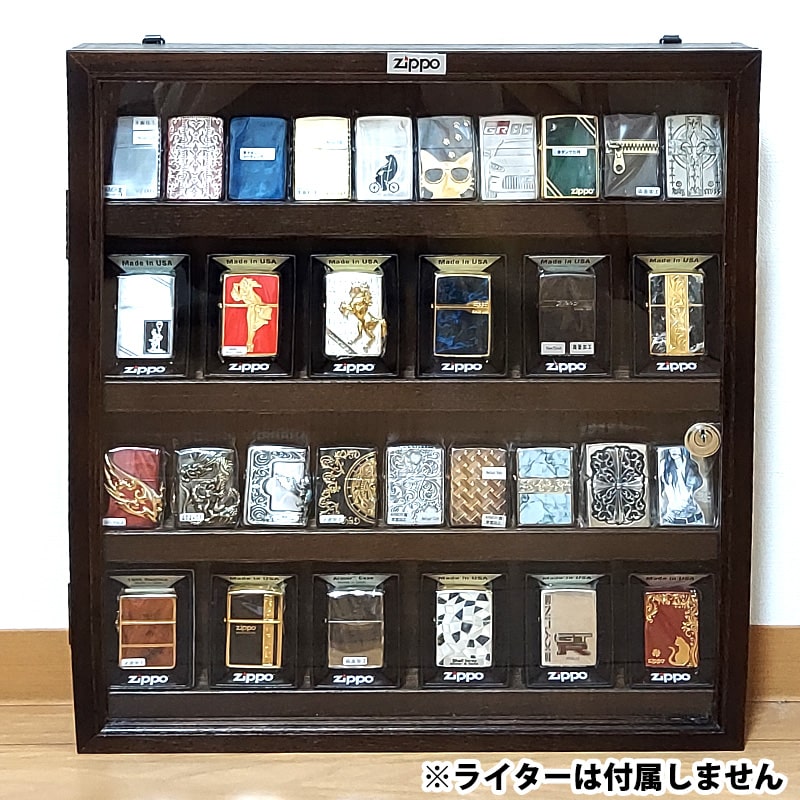 楽天市場】ZIPPO社製 絶版品 アンティーク コレクションケース 4段