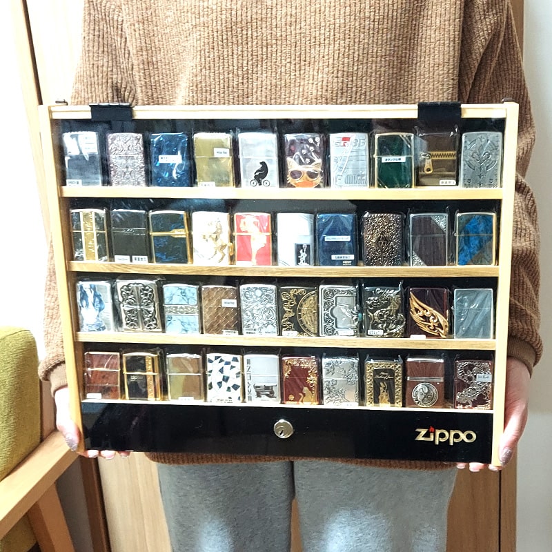 楽天市場】ZIPPO社製 絶版品 4段 コレクションケース レア