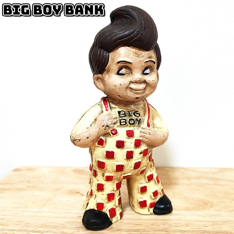 楽天市場】【スーパーSALE対象】貯金箱 BIG BOY アンティーク 置物