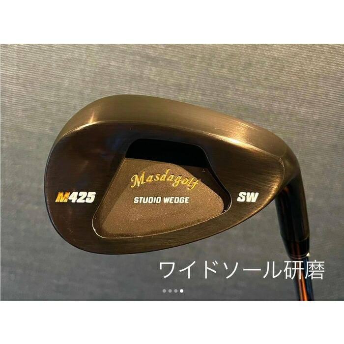 楽天市場】マスダゴルフ スタジオウェッジ M425 Masda golf / ニッケル