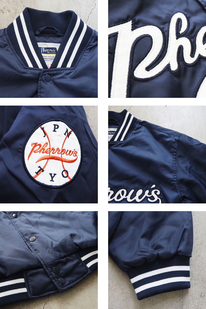楽天市場】PHERROW'S フェローズ スタジャン メンズ ベースポール