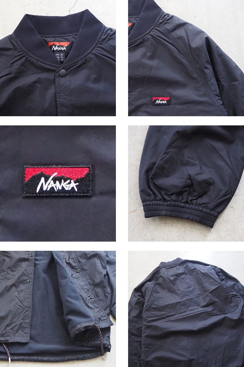 楽天市場】NANGA ナンガ コーチ ジャケット RIB COLLAR COACH JACKET