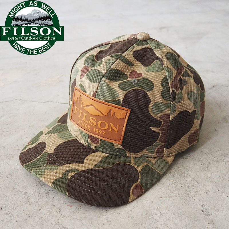 楽天市場】FILSON フィルソン キャップ Logger Cap Camo 50287 ロガー