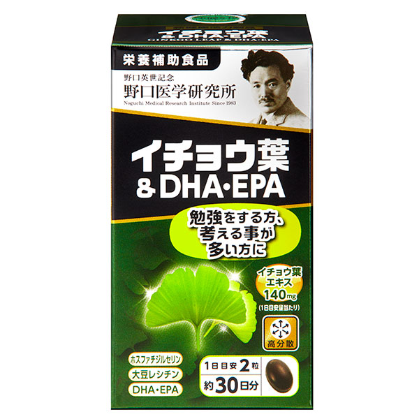 楽天市場】野口医学研究所 イチョウ葉＆DHA・EPA 60粒 : ヘルシー