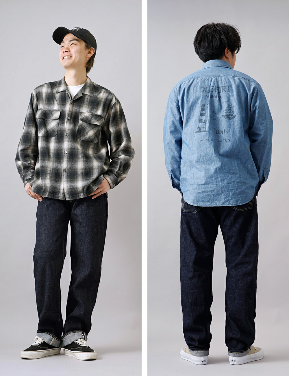 楽天市場】デニムパンツ メンズ セルビッチデニム デニム パンツ