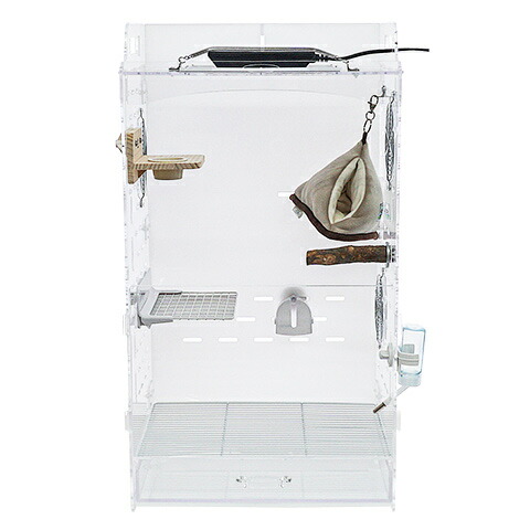 楽天市場】フクロモモンガ専用飼育ケース【ヒーター付6点セット