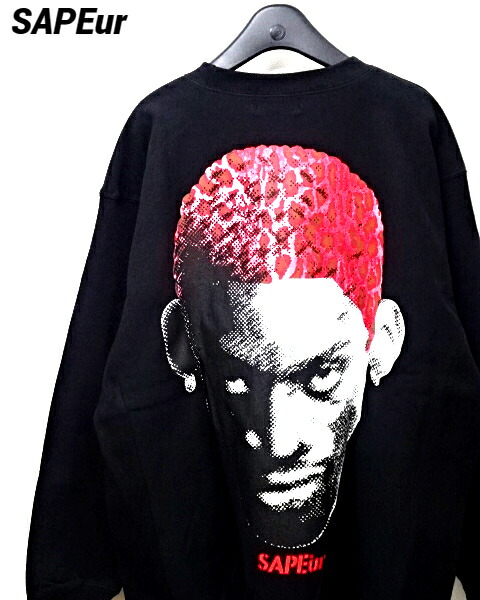SAPEUR サプール クルーネック 赤レオパード サイズXL SAPEur レッド