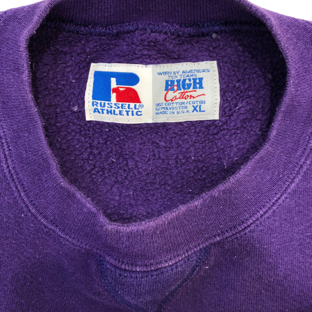 楽天市場】90年代 USA製 RUSSELL ATHLETIC ラッセル スウェット 無地