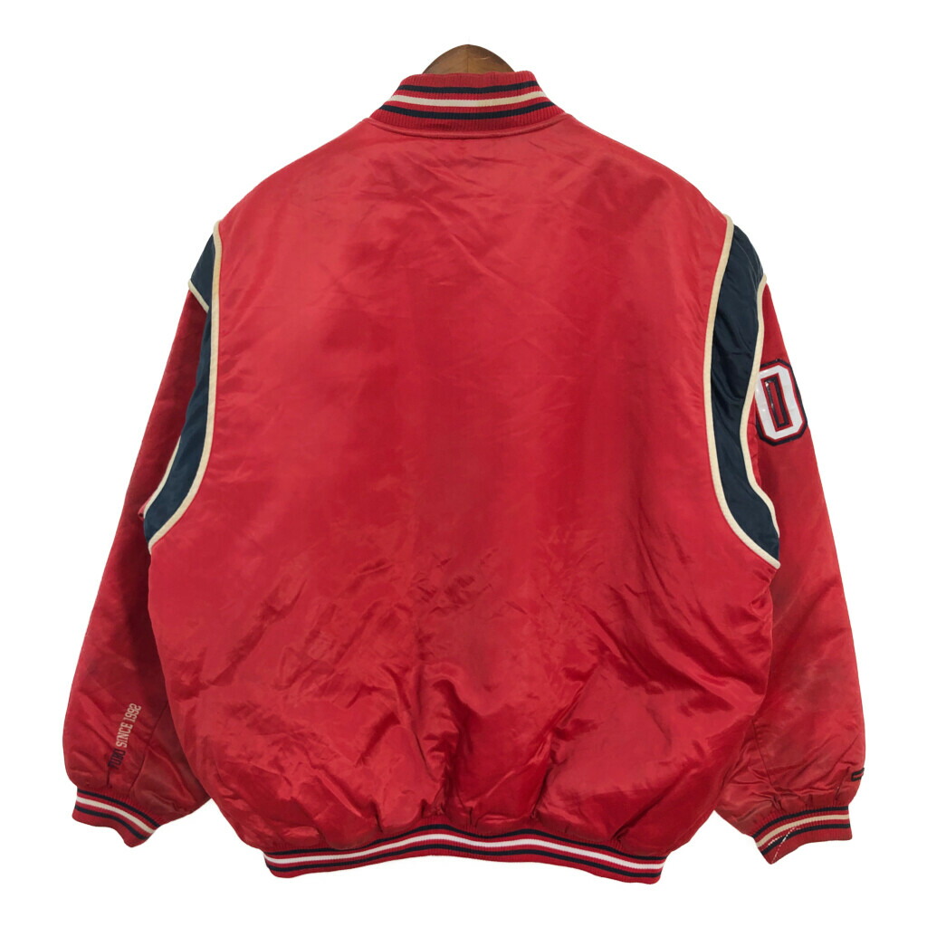 楽天市場】90年代 FUBU フブ ナイロン スタジアムジャケット レッド