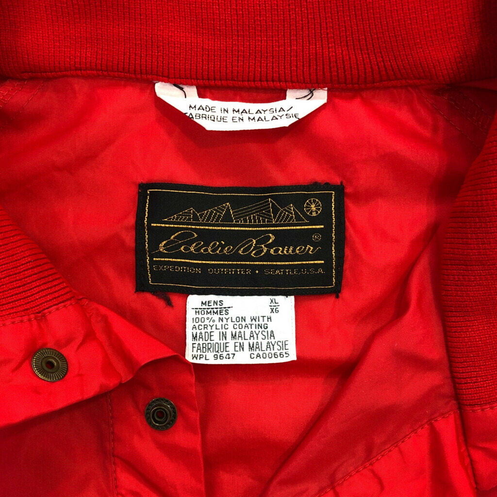 楽天市場】90年代 Eddie Bauer エディーバウアー ハーフスナップ プル