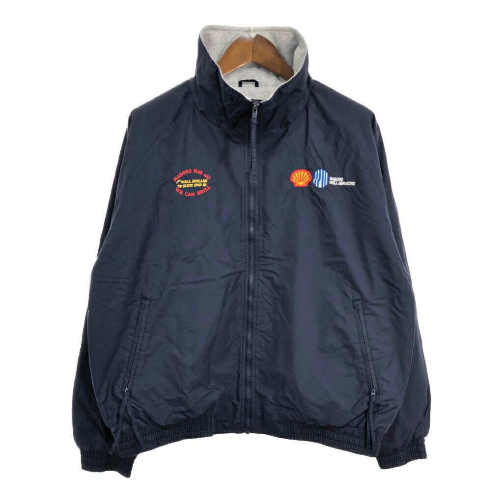 楽天市場】90年代 Shell シェル ナイロンジャケット 企業ロゴ ネイビー