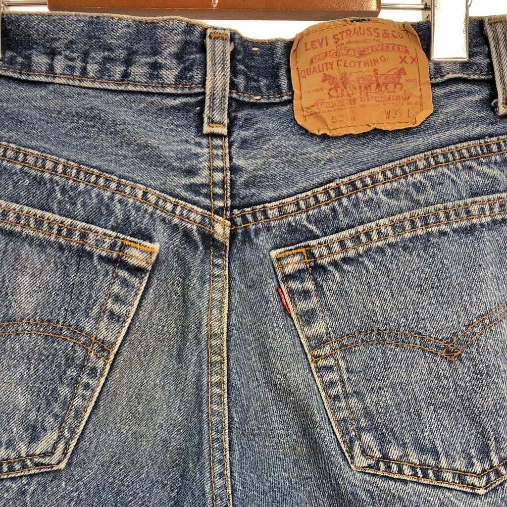 楽天市場】90年代 USA製 Levi's リーバイス 501 デニムパンツ ブルー