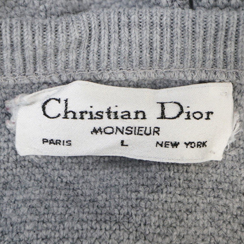 楽天市場】Christian Dior クリスチャン ディオール ニット セーター V