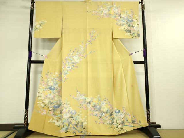 楽天市場】平和屋本店□極上 本加賀友禅作家 魚津誠 訪問着 吉祥花文