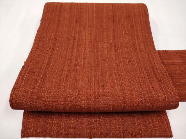 楽天市場】平和屋本店□極上 浦野理一 経節紬 九寸名古屋帯 色無地