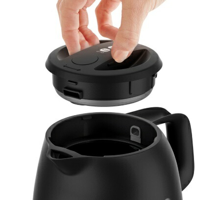 楽天市場】T-fal デルフィニ ロック ブラック 0.6L KO1608JP 【セブ