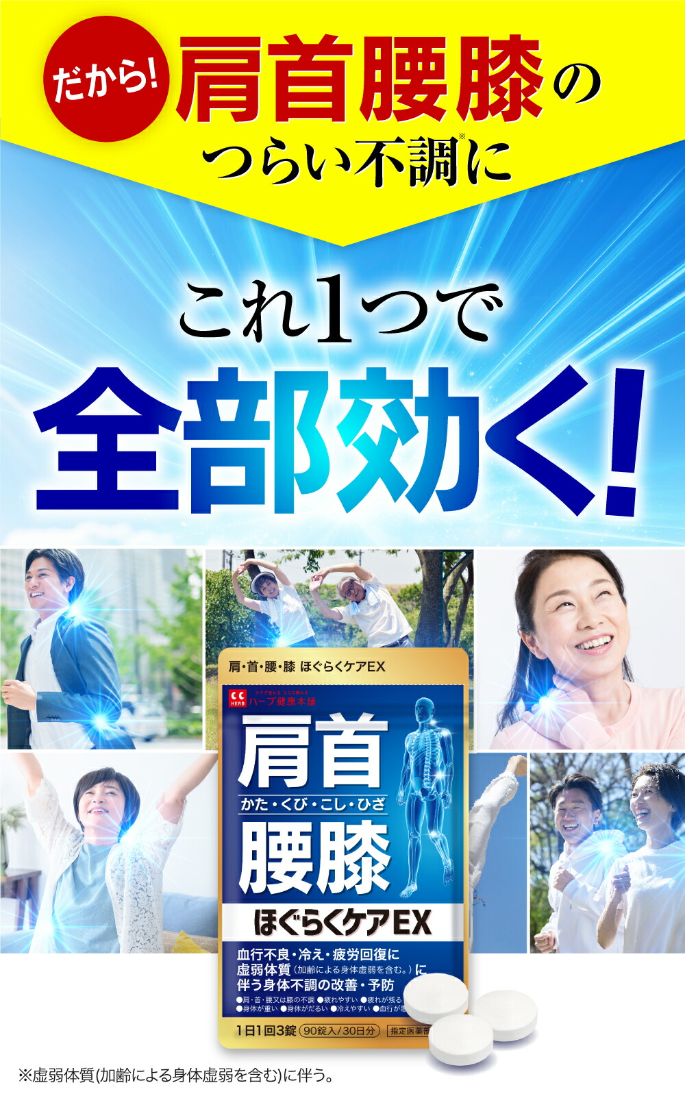 楽天市場】【公式】ほぐらくケア EX 30日分 指定医薬部外品 血流改善