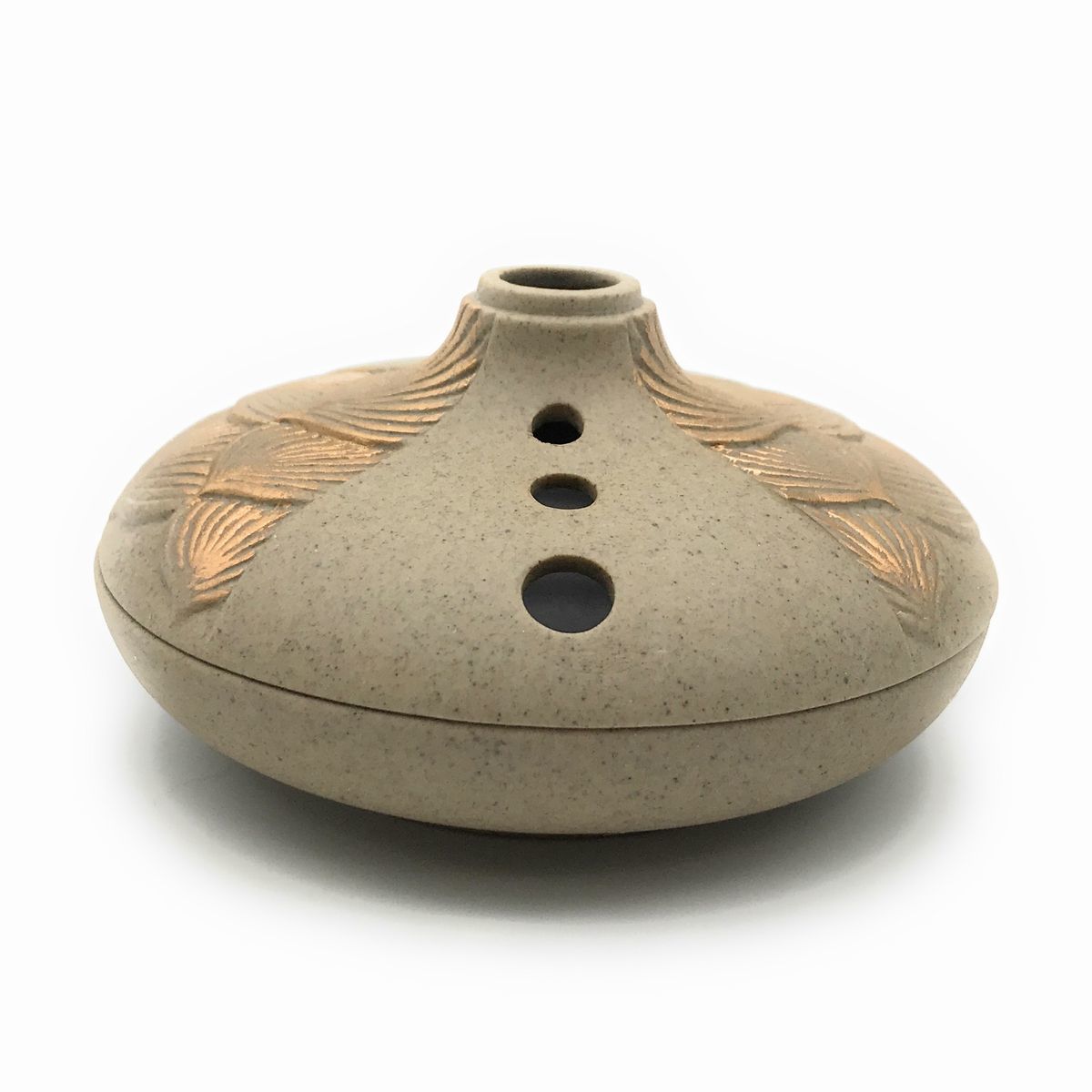 楽天市場】香炉 蓮の花びら 平たい形 和モダン風 陶磁器製 : ヘルツ