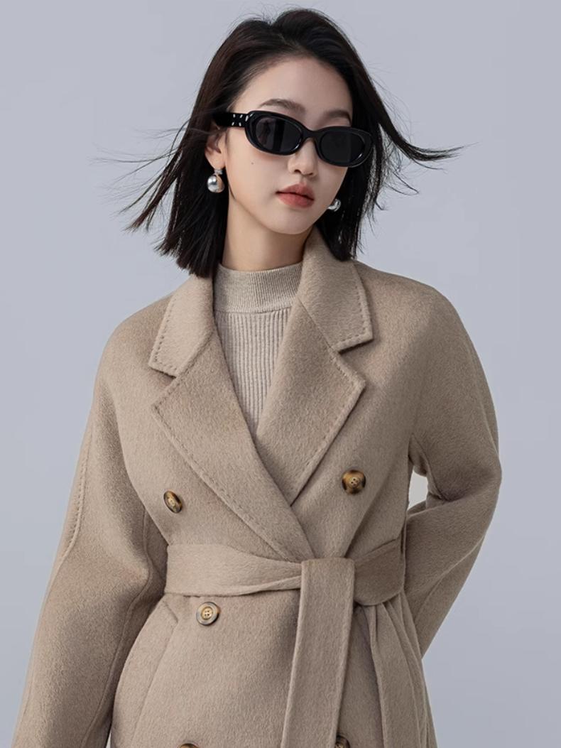 楽天市場】高級 オーストラリア産 メリノ ウールコート レディース