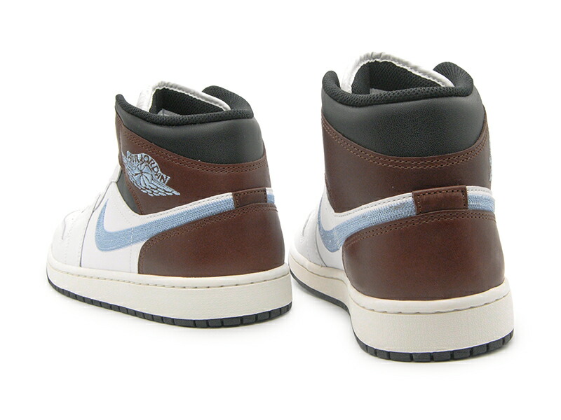 楽天市場】ナイキ エアジョーダン1 ミッドカット ホワイト / ブラウン