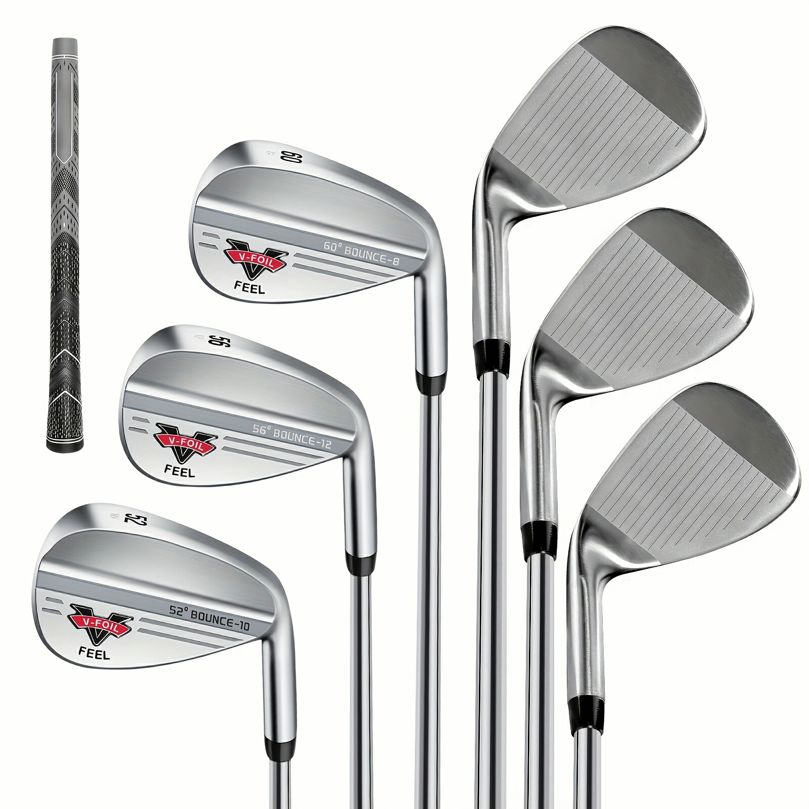 ゴルフウェッジセット 52°ギャップ、56°サンド、60°ロブウェッジ