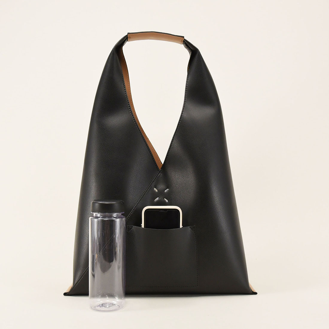 楽天市場】【50％OFF】styiro トートバッグ 三角 ショルダーバッグ 大