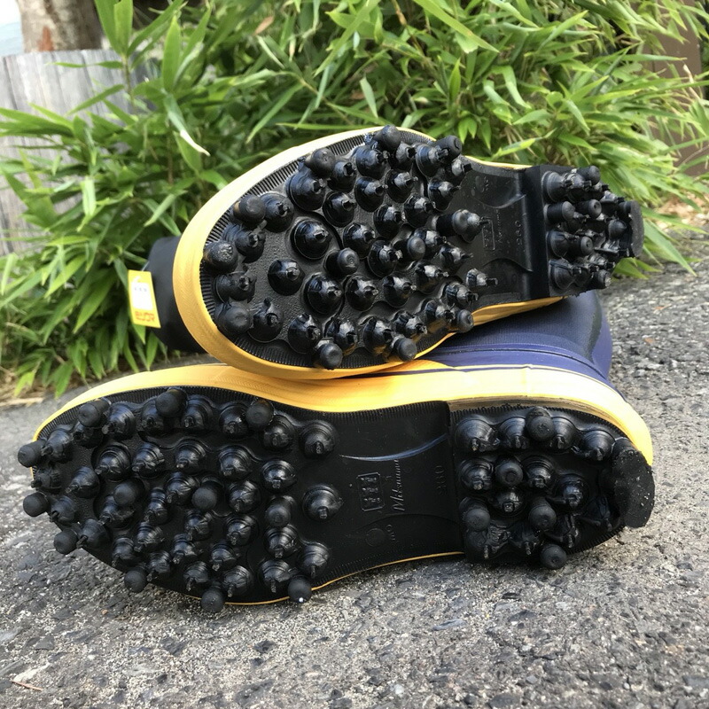 楽天市場】ミツウマ 岩礁 スパイク長靴 山仕事 草刈り 農業長ぐつ 林業
