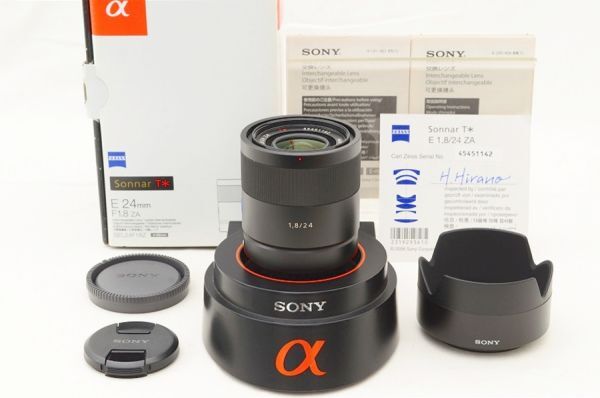 楽天市場】ソニー SONY 単焦点レンズ Sonnar T* 24mm F1.8 ZA ソニー E