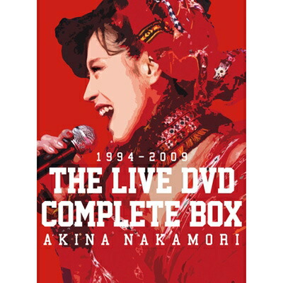 楽天市場】中森明菜 the live dvd complete boxの通販