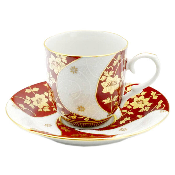 楽天市場】吉田美統【人間国宝】九谷焼コーヒー碗皿（カップ＆ソーサー