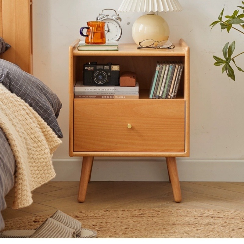 楽天市場】【5年保証】【脚の取り付けが必要】ナイトテーブル サイド