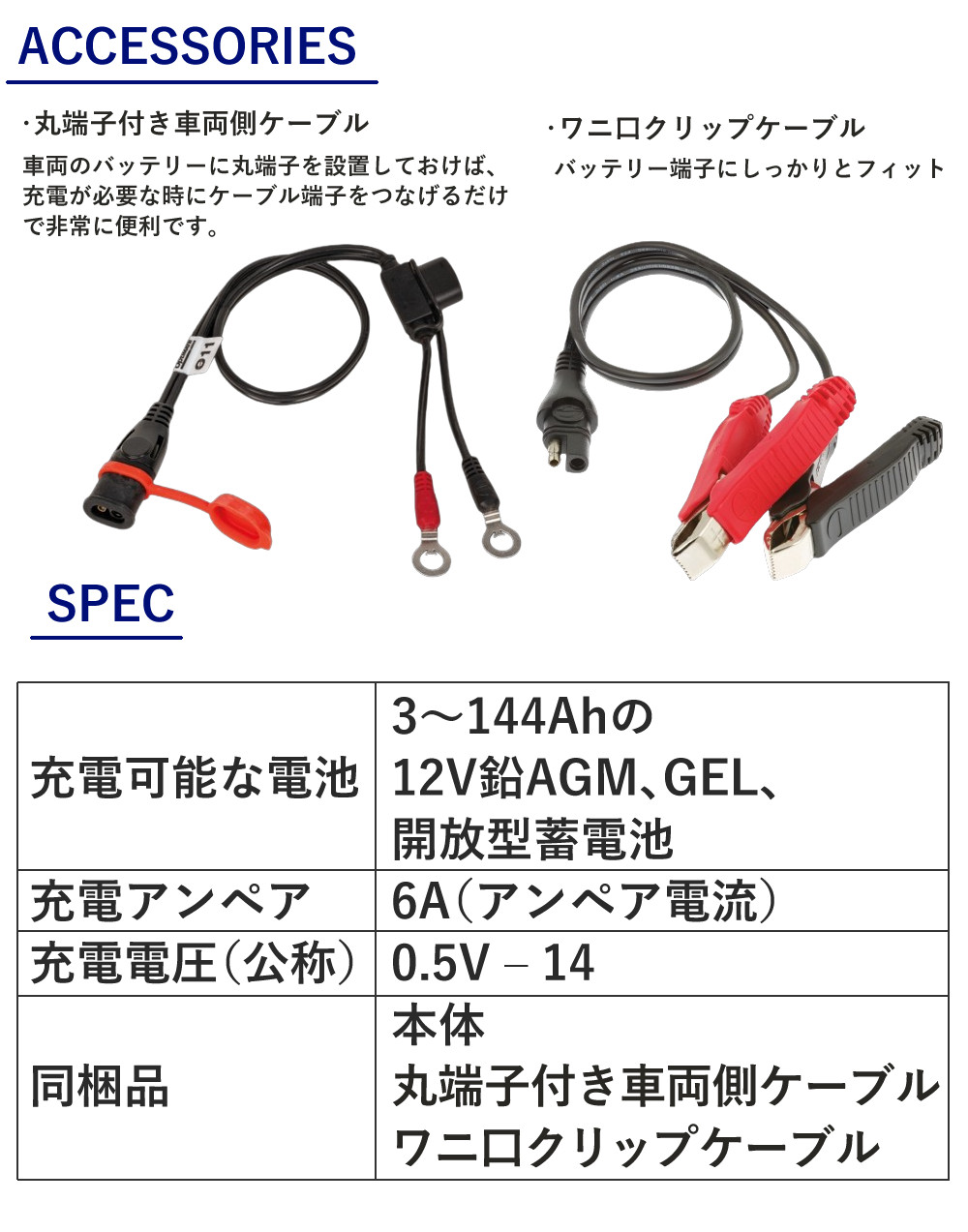 楽天市場】テックメイト オプティメイト6 ver.3 TM-367 バッテリー充電