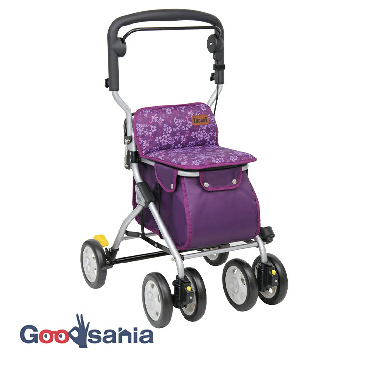 幸和製作所 幸和製作所 シルバーカー テイコブ RUS04 フラワーパープル