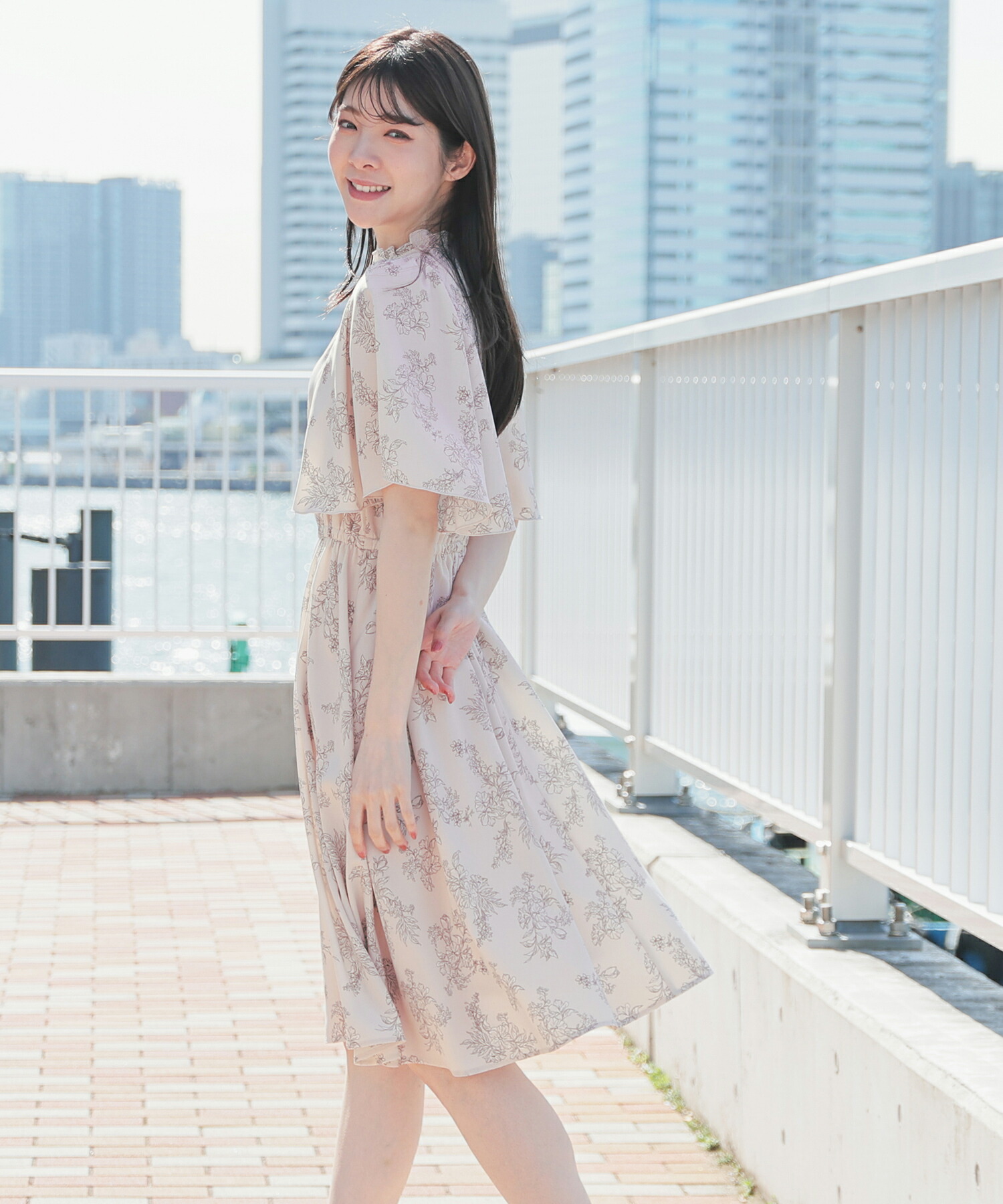 楽天市場】【期間限定クーポン♪】SALE ワンピース 半袖 ひざ丈 フレア